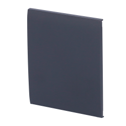 Panel táctil para interruptor de luz simple AJ-CENTERBUTTON-1G2W-GRA
