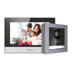 Kit de videoportero DS-KIS602(B)