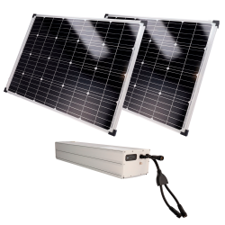 Sistema de alimentación autónoma para CCTV SF-SOLARKIT-BATT-1920WH-24V