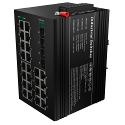 Switch PoE Marca Blanca SW2624HIPOE-MGF-360-DIN