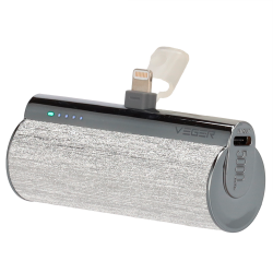 VEGER Mini Power bank con LEDs carga VG-W0573P-S