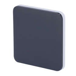 Panel táctil para un interruptor de luz AJ-SOLOBUTTON-1G2W-GRA