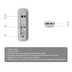 Doorbell 4 MP con IA integrada AJ-DOORBELL-4-B Doorbell 4 MP con IA integrada AJ-DOORBELL-4-B
