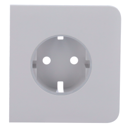 Tapa lateral para enchufe básico tipo F AJ-SIDECOVER-FOG
