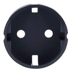 Tapa para enchufe básico tipo F AJ-SOLOCOVER-GRA