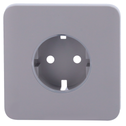 Tapa para enchufe básico tipo F AJ-SOLOCOVER-GRE