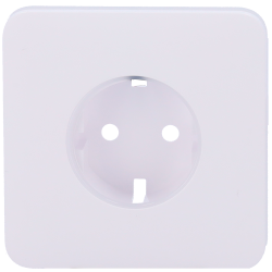 Tapa para enchufe básico tipo F AJ-SOLOCOVER-W