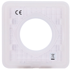 Tapa para enchufe básico tipo F AJ-SOLOCOVER-W