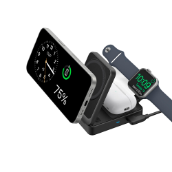 Cargador inalámbrico 3 en 1 Anker ANK-2557-3-IN-1-B